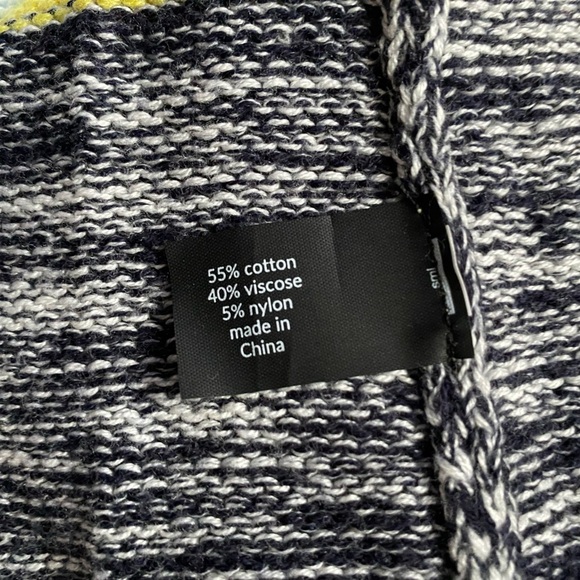 LANE BRYANT Classic Long-Sleeve Belted Colorblock Stripped Cardigan Womens 14/16 - Picture 8 of 8